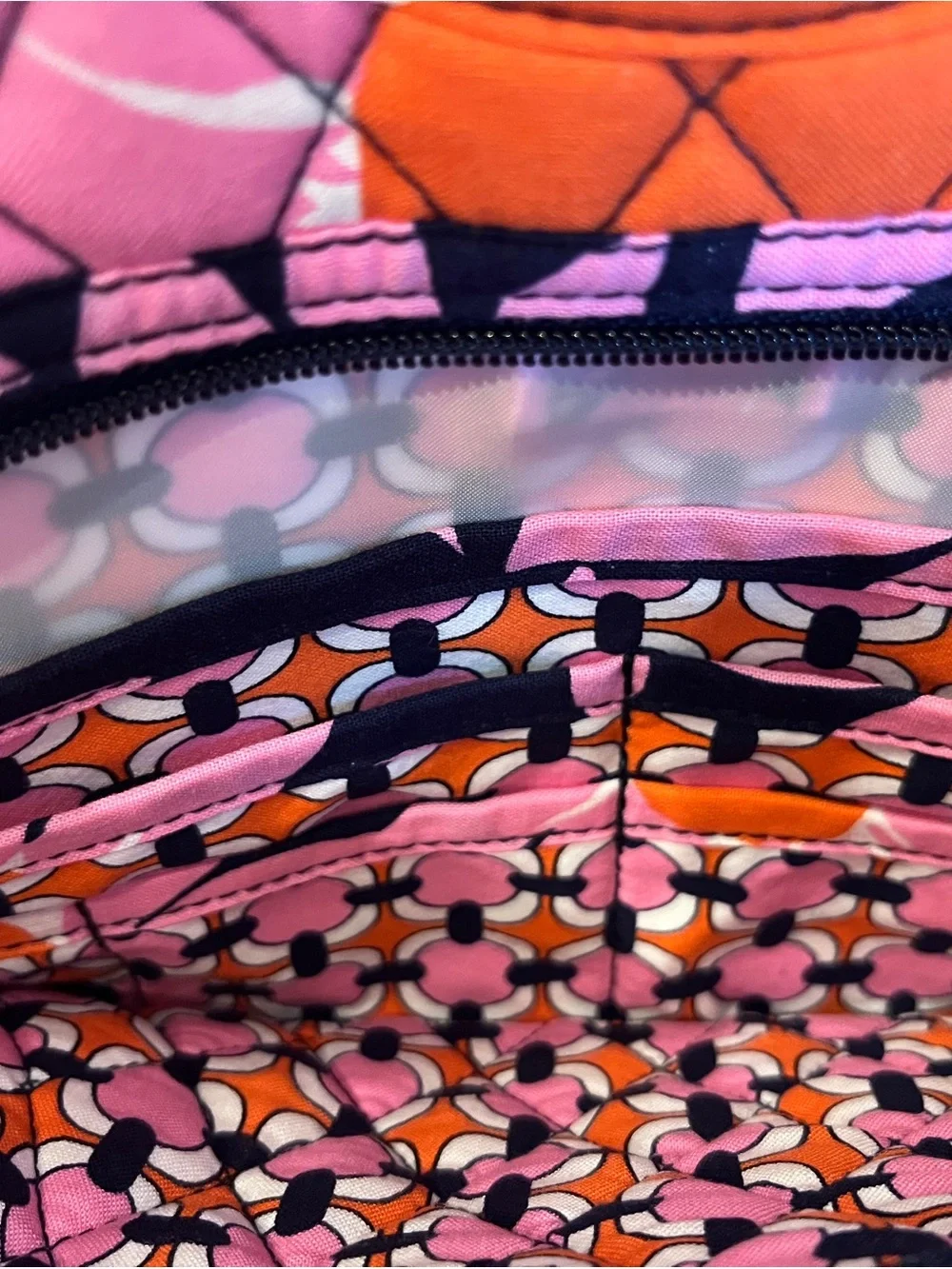 Vera Bradley Pink Floral Hanging Organizer